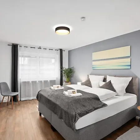 Haven Apartments Laupheim City Wlan Parkplatz Terrasse Balkon Buitenkant foto