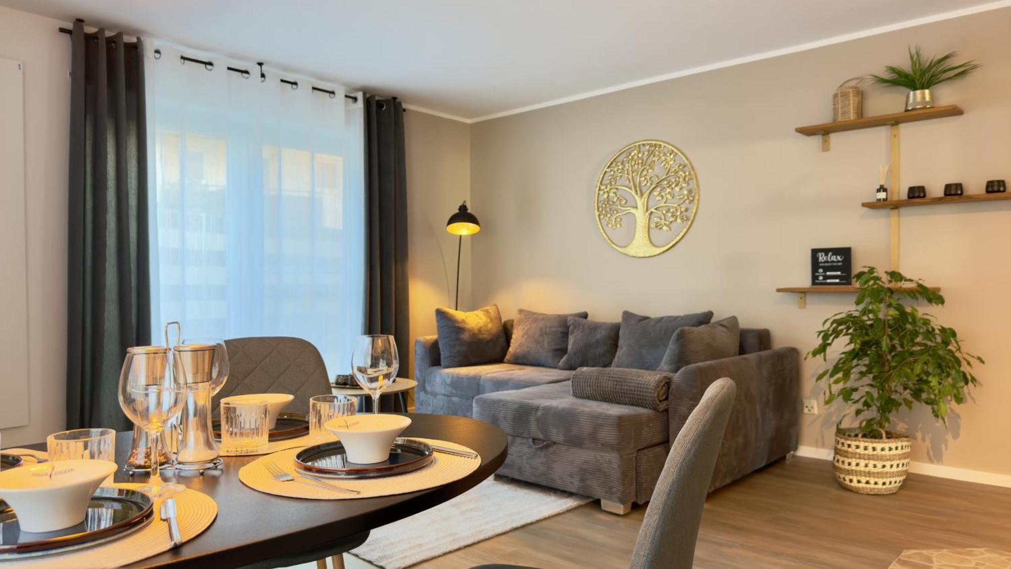 Apartment Haven Wlan Parkplatz Terrasse Balkon Laupheim