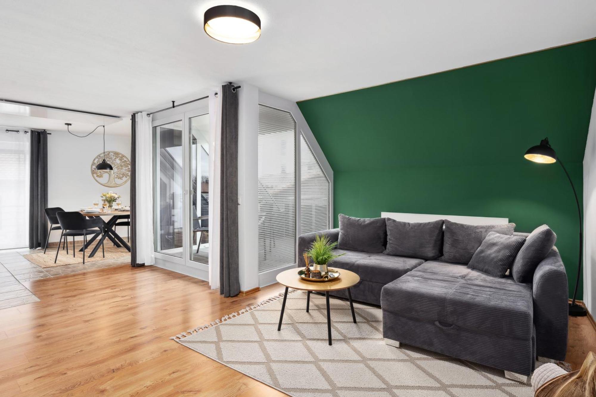 Haven Wlan Parkplatz Terrasse Balkon Apartment Laupheim